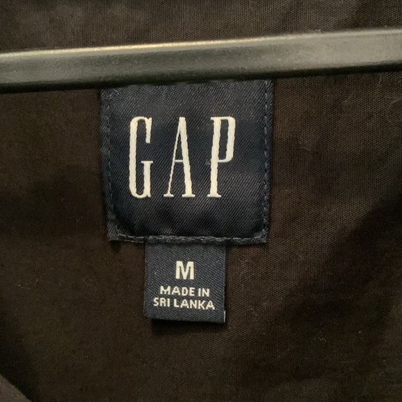 Gap, button down shirt dress with pockets, size medium - Picture 11 of 15